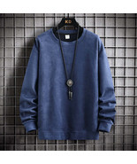 Suede Sweater Men&#39;s Spring And Autumn New American Style - £26.29 GBP