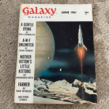 Galaxy Science Fiction Magazine Pulp Fantasy Frank Herbert Vol 19 No 5 June 1961 - £9.74 GBP