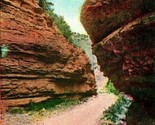 Manitou Colorado CO The Narrows Williams Canyon 1908 Vtg Postcard - $3.91