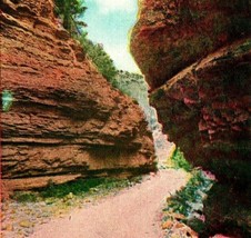 Manitou Colorado CO The Narrows Williams Canyon 1908 Vtg Postcard - £3.13 GBP