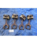 97-01 Honda Prelude H22A4 VTEC pistons and rods H22 P5M set OEM 46821 H2... - $236.78 CAD