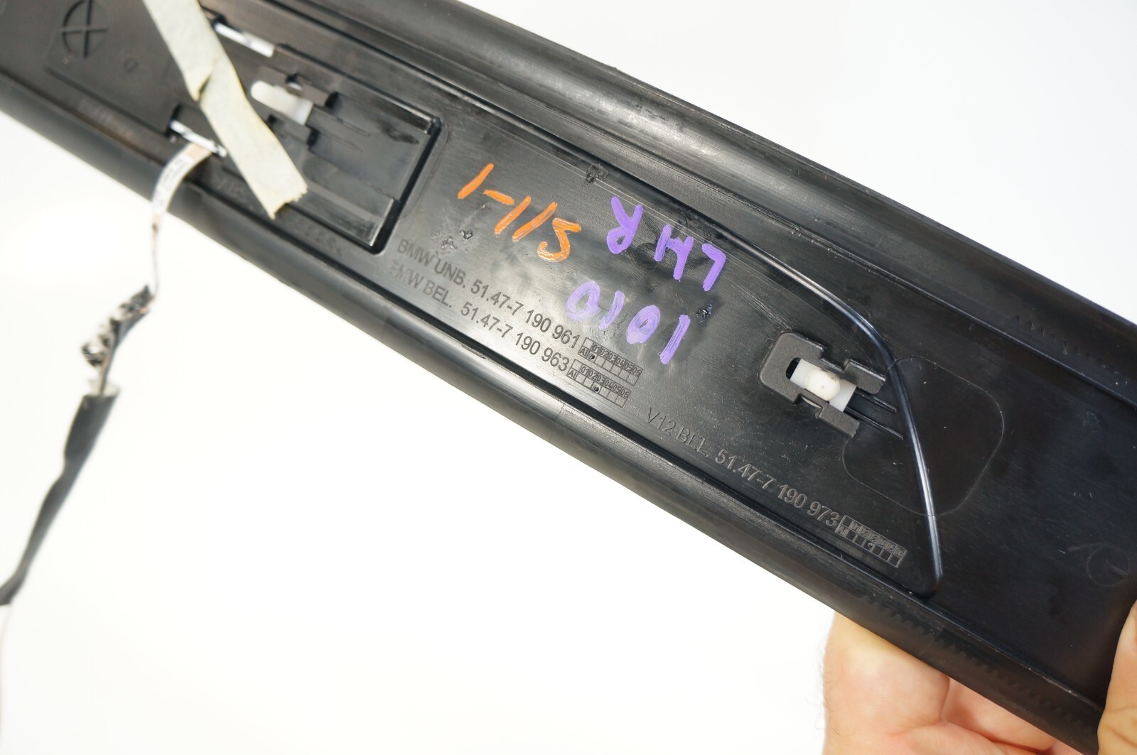 2009-2015 bmw 760li 750li 740li f02 scuff plate sill plate floor door set 4 led Item image 12