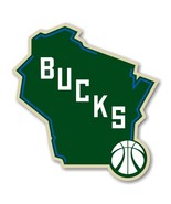 Milwaukee Bucks Decal / Sticker Die cut - £2.76 GBP+