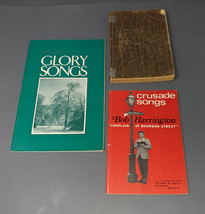 Music Hymnals Songs Crusade Glory Choir Sheet Music 3 Books - £9.24 GBP