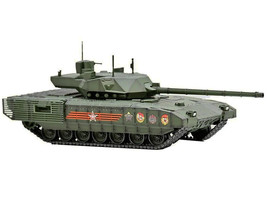 Russian T14 Armata MBT Main Battle Tank Green Camouflage Armor Premium Series 1/ - £50.30 GBP