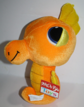 Peek A Boo Toys Neon Orange Seahorse 14&quot; Plush Soft Toy Stuffed Sewn Eyes New - $11.65