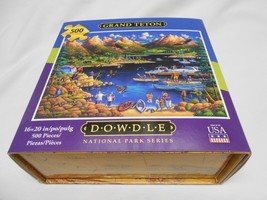 NEW Dowdle Puzzle 500 pieces: Grand Teton National Park Series w/ poster... - $13.99