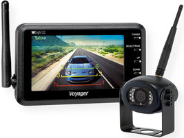 Voyager WVSXS43 Wireless Camera System, 4.3&quot; LCD Monitor &amp; Rear Camera - £283.00 GBP