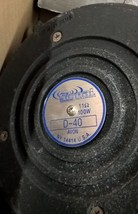 Signal D-40 110W 11-Ohm PA Speaker D40 - £75.00 GBP