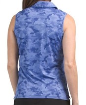 NWT G/FORE Purple Camo Silky Tech Sleeveless Polo Golf Shirt - L & XL $110 image 2