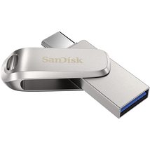 SanDisk 64GB Ultra Dual Drive Luxe USB Type-C Flash Drive - £26.73 GBP