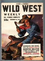 Wild West Weekly 12/19/1942-WESTERN PULP-BORDER Eagle Vg - £34.87 GBP