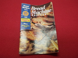 Bread Machine Recipes Booklet - £7.87 GBP
