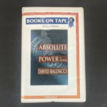 Absolute Power Unabridged Audiobook by David Baldacci Cassette Tape Novel - £13.31 GBP