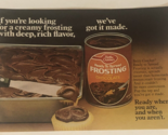 Vintage Betty Crocker Frosting print ad pa3 - $6.92