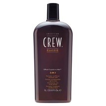 American Crew Classic 3 in 1 Shampoo, Conditioner and Body Wash 33.8oz - £29.42 GBP
