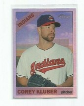 Corey Kluber (Cleveland Indians) 2015 Topps Heritage Foil Retail Card #THC-484 - £3.92 GBP