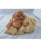 Ceramic Chinese Buddha Happy &amp; Smiling (5&quot; Tall) - $34.30 CAD