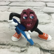 VTG California Raisins Figure Guitar Guy Orange Shoes 1988 Applause CALRAB - $7.91