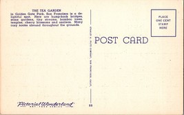 Vtg Postcard California Tea Garden, Golden Gate Park, San Francisco - £4.49 GBP