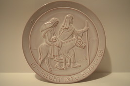 Vintage Frankoma 1968 Flight Into Egypt Christmas Plate  - $15.00