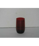 Vintage Ruby Red Depression Glass TUMBLER - £13.93 GBP