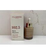 Clarins Skin Illusion Natural Hydrating Foundation #102.5 Porcelain NIB ... - €29,74 EUR