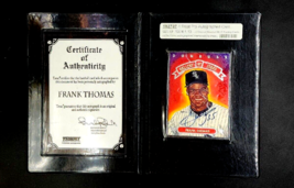 1992 Triple Play Gallery of Stars 13 Frank Thomas HOF Signed Autograph Treat COA - £47.00 GBP