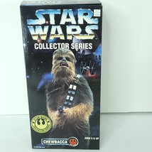1996 Kenner STAR WARS Collector Series Chewbacca 12&quot; Poseable Figure NEW... - $49.49