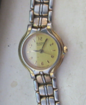 Vintage 1988 P8 quartz Bulova Women&#39;s Watch W. German mov&#39;t - $13.99