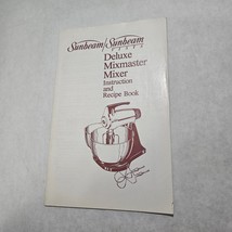 Sunbeam/Sunbeam Vista Deluxe Mixmaster Mixer Instruction and Recipe Book - £9.35 GBP
