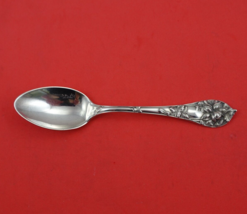 Floral Series by Watson Sterling Silver Teaspoon "Wild Rose" #3 6" Heirloom - $58.41