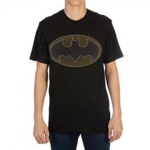 DC Comics Batman Logo Threadpixel Mens T-Shirt - Officially Licensed - £16.24 GBP