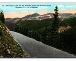 Western Slope Berthoud Pass Highway Colorado CO UNP Linen Postcard U23 - $3.91