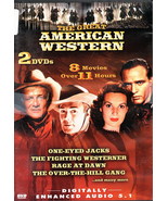 The Great American Western 8 Movies / 2 DVDs  One-eyed Jacks, Rage at Da... - £16.19 GBP