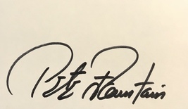 PETE FOUNTAIN AUTOGRAPHED Hand SIGNED 3x5 INDEX CARD w/COA JAZZ CLARINETIST - $13.99