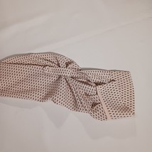 Candies RN#73277 Women's Peach & Black Roll Tab Sleeve Full Button Shirt Size XS image 3