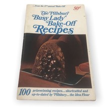 The Pillsbury Busy Lady Bake-Off Recipes 17th annual 1966 Vintage - $4.87