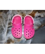 Crocs Mickey Mouse LIGHT UP Crocband Fun Lab Candy Pink Size 12 C READ B... - €14,00 EUR