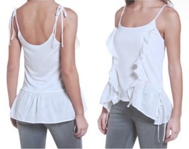 Chelsea28 Fly Away Breezy Tank Top Medium 8 10 Ivory Comfy Soft Cool Shirt NWT - £14.79 GBP