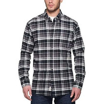 NoTag Weatherproof Vintage Men&#39;s Long Sleeve Shirt Lightweight Plaid Flannel - £15.00 GBP