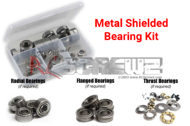 RCScrewZ Metal Shielded Bearing Kit xra101b for XRAY T4 2020 Graphite #300026 - £39.52 GBP