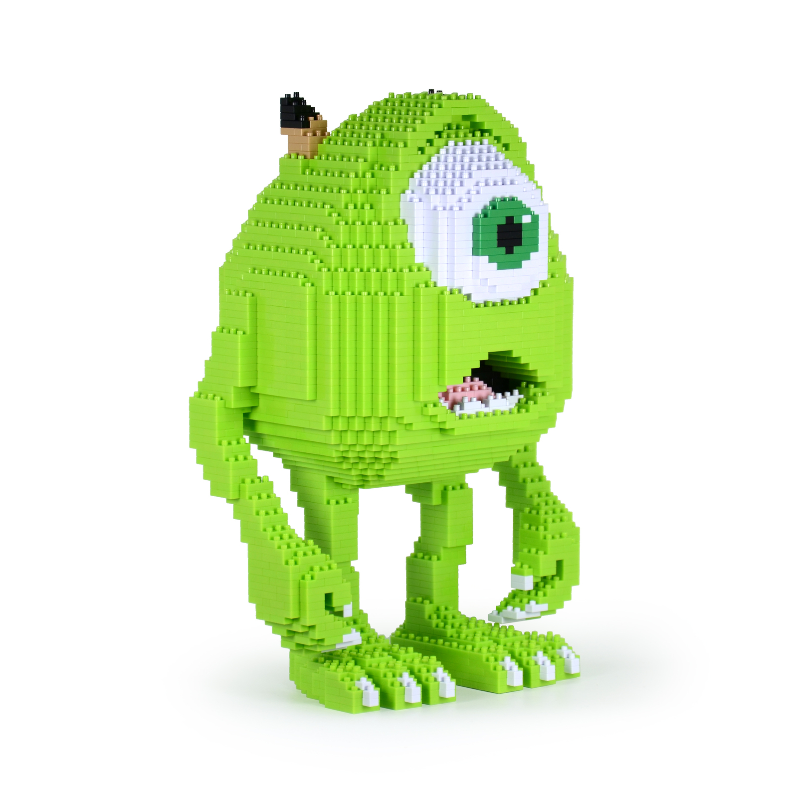 Mike (Monster Inc) Brick Sculpture (JEKCA Lego Brick) DIY Kit Item image 3