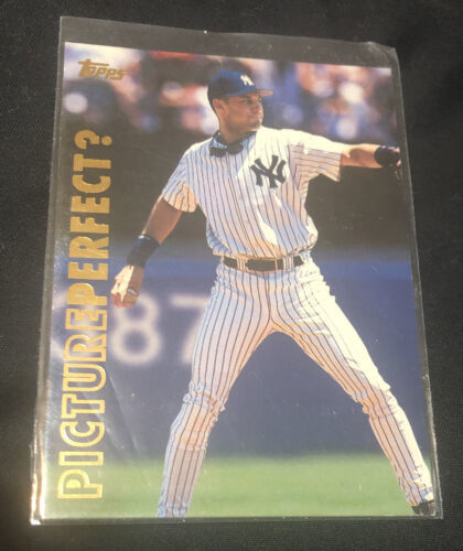Derek Jeter 1998 Topps Picture Perfect #P10 NY Yankees Baseball MLB Card - $3.71