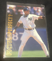 Derek Jeter 1998 Topps Picture Perfect #P10 NY Yankees Baseball MLB Card - £2.93 GBP