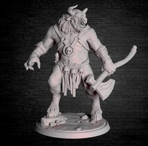 1/32 56mm 3D Print Model Kit Warrior Monster Fairy Tales Unpainted - £31.88 GBP