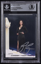 Emilia Clarke Signed 2018 Topps Solo A Star Wars Story #37 Qi-ra / Vandor-1 Yach - £239.77 GBP