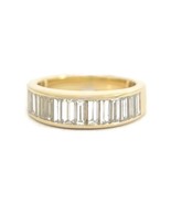 Baguette Diamond Channel-Set Band Ring 14K Yellow Gold, .95 CTW - £2,434.61 GBP