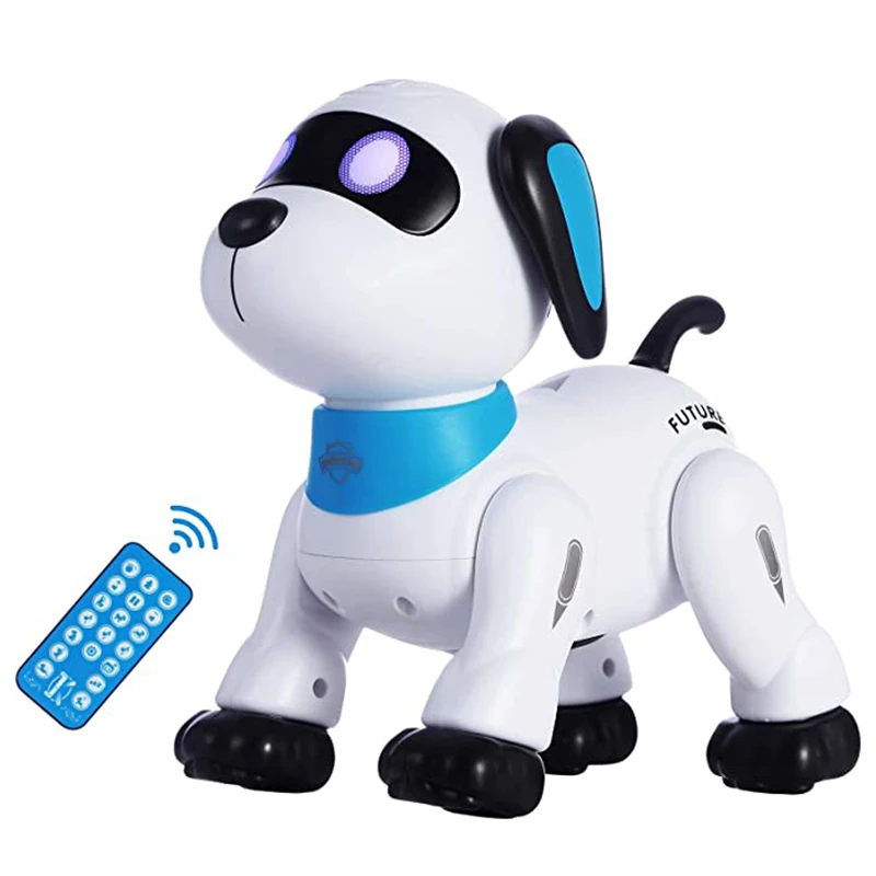 Robot Dog Emo Robot RC Robotic Dog Puppy Voice Control Electronic Pets Dancing - £42.44 GBP