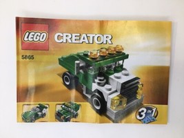 Lego Creator Replacement Manual Only For 5865 - £3.14 GBP